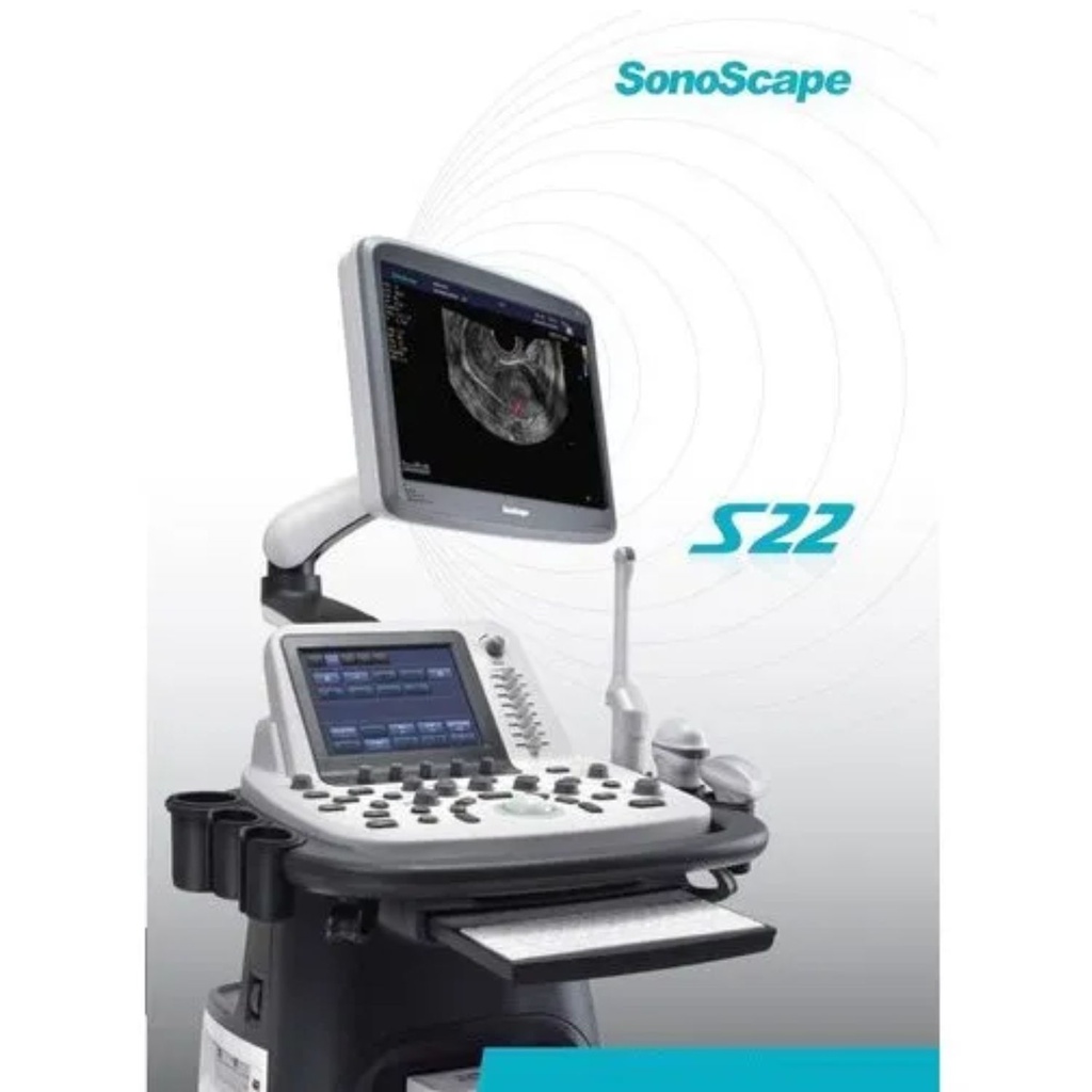 Ultrasonido dopper color de gabinete Mod. Sonoscape S22