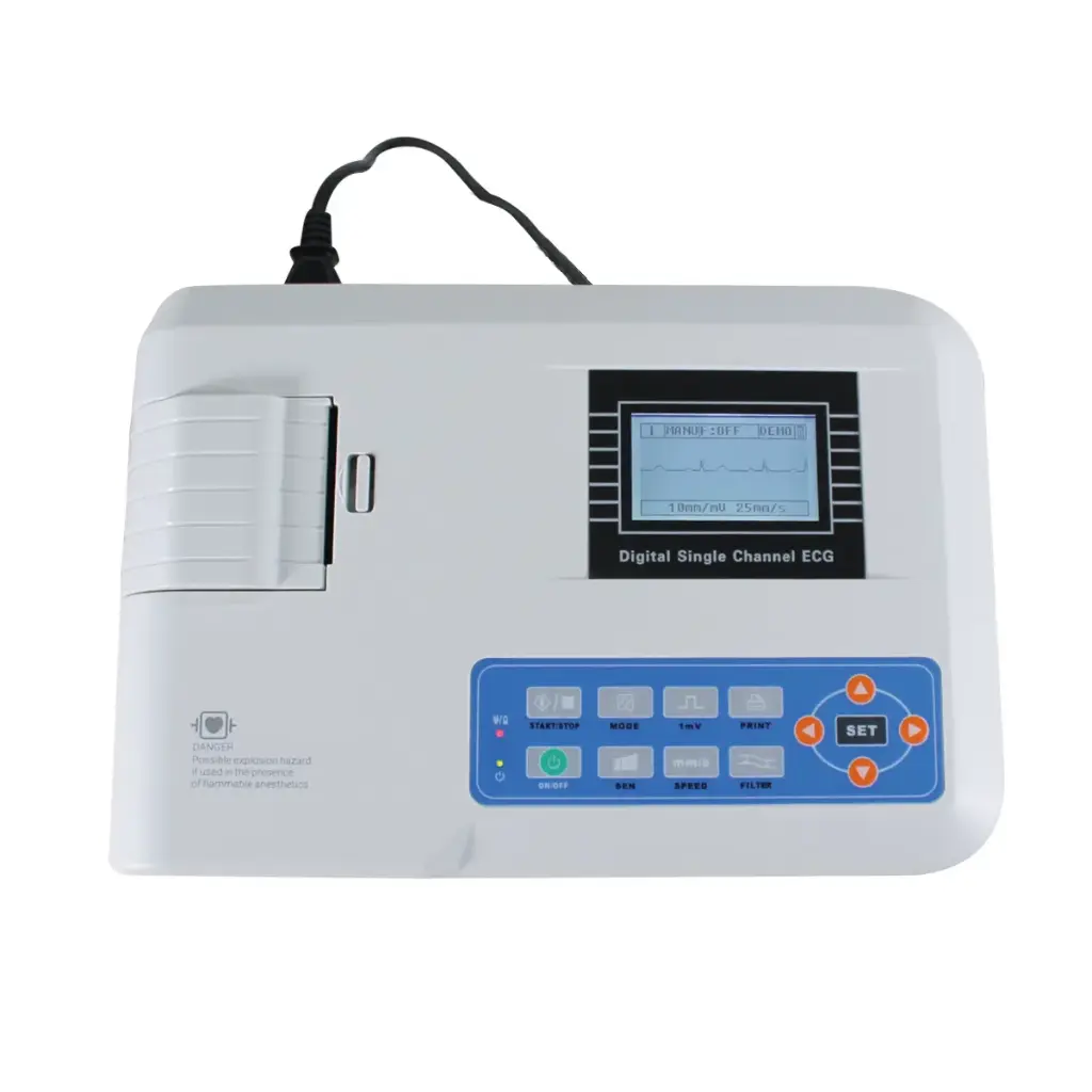 Electrocardiografo veterinario de 1 canal mod. ECG100GVET