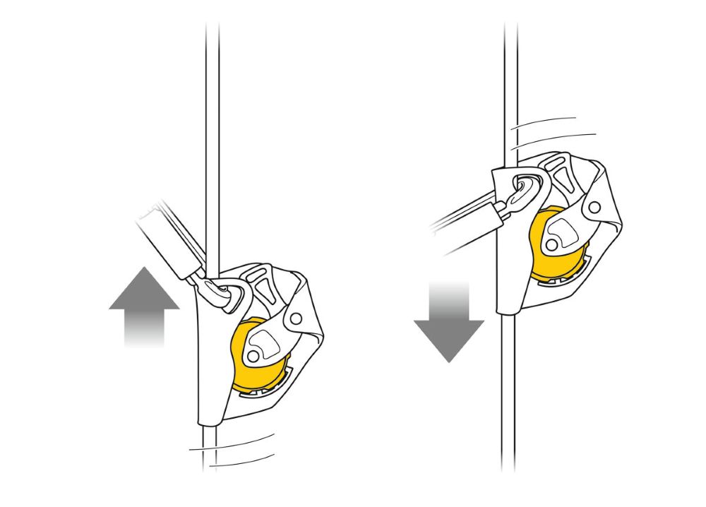 Anticaidas Deslizantes para Cuerda ASAP®