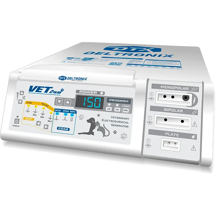 Unidad de Electrocirugia Veterinario de Alta Frecuencia mod. VET2SB 150 W con Funcion Bipolar