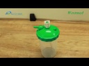 Vaso Humidificador Borboteador Desechable 6 Lpm (psi) 500 ml unidad individual