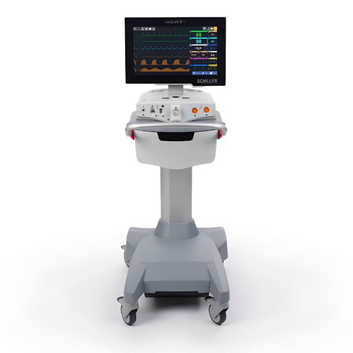 Monitor para Paciente para Resonancia Magnetica (MRI) mod. Maglife RT-1 con Modulo AG (O2, N2O y Anestesicos)