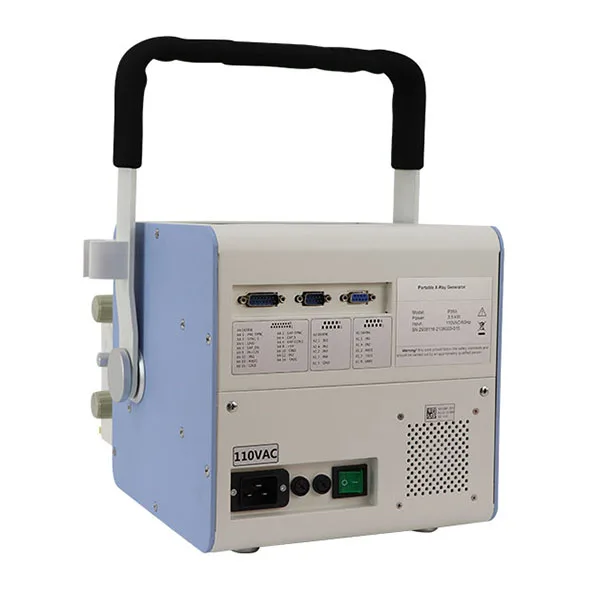 Rayos X portatil con pantalla de 10", con bateria de 3.5KW y maleta
