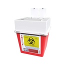 Recolector para punzocortantes de 0.94 a 2.8 lts de polipropileno