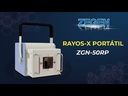 Equipo de Rayos X Portatil mod. ZGN-50RP de Alta Frecuencia