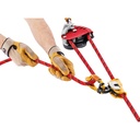 Descensor Maestro L con polea bloqueadora 250kg 12.5 a 13mm