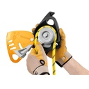 Descensor maestro S con polea bloqueadora 250 Kg 12.5 a 13mmMM