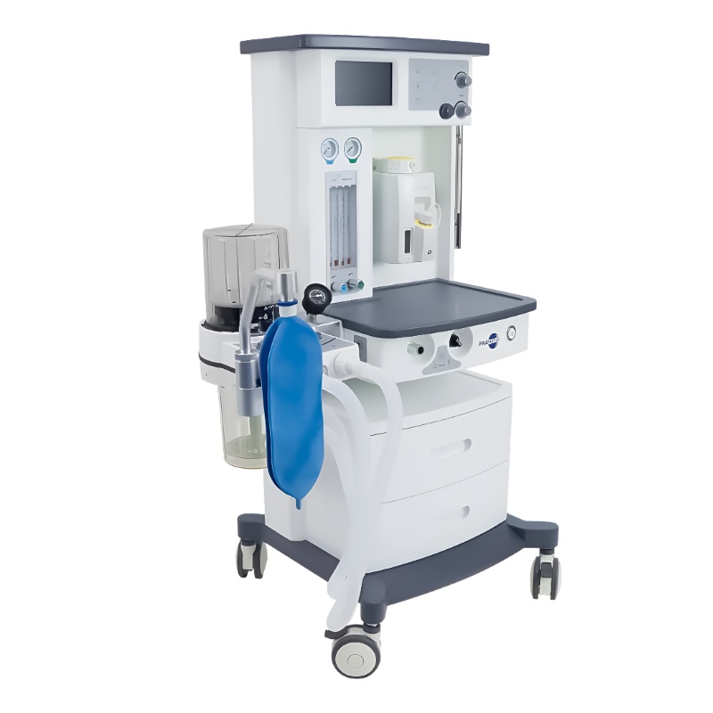 Maquina de Anestesia mod. PRZ-AN050 con 1 Vaporizador, 2 Gases, 5 Modos Ventilatorios y Pantalla TFT 7"