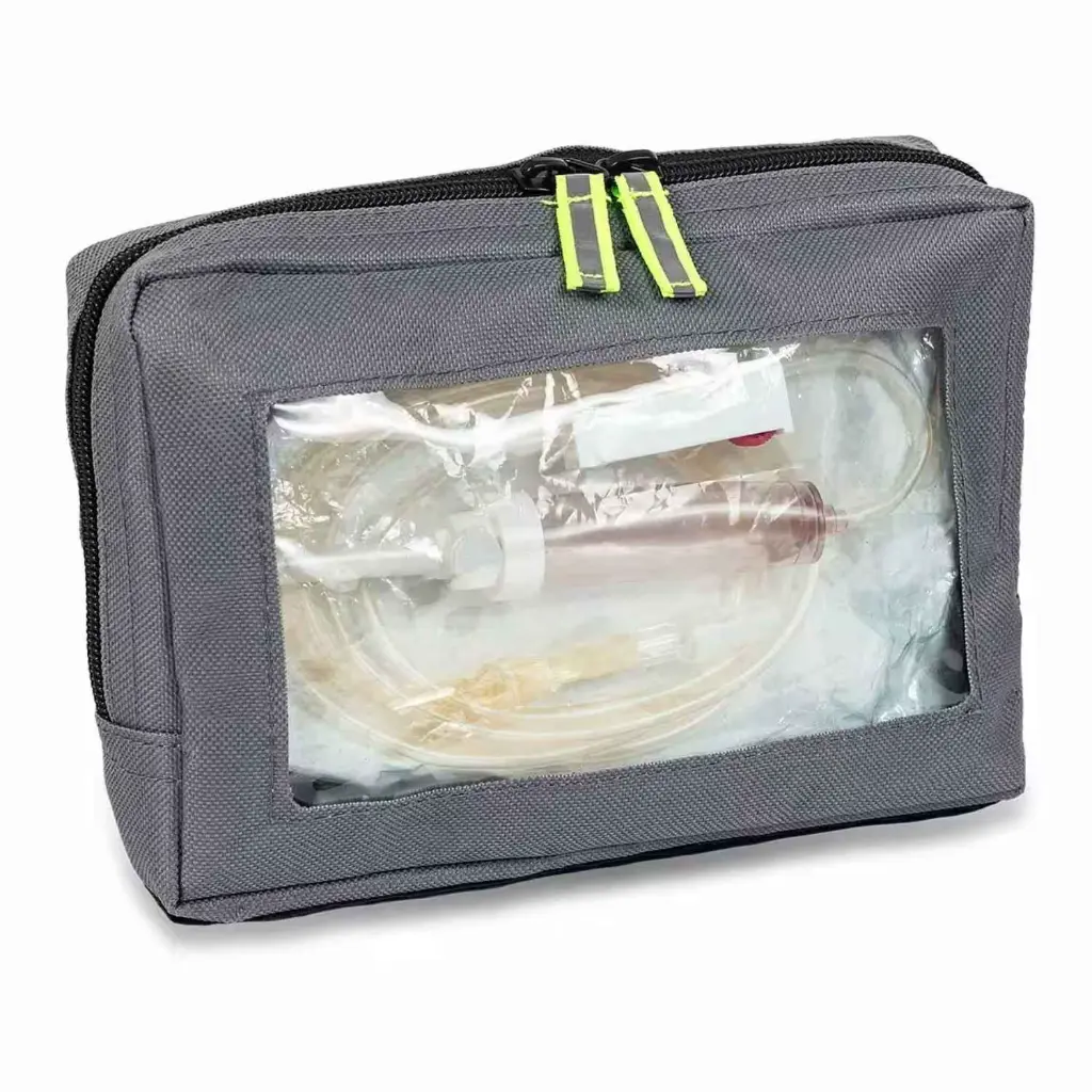 Bolsa para emergencias soporte vital avanzado, mod. Critical tarpaulín rojo EB02.027 (12).webp
