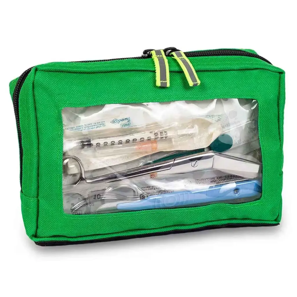 Bolsa para emergencias soporte vital avanzado, mod. Critical tarpaulín rojo EB02.027 (10).webp