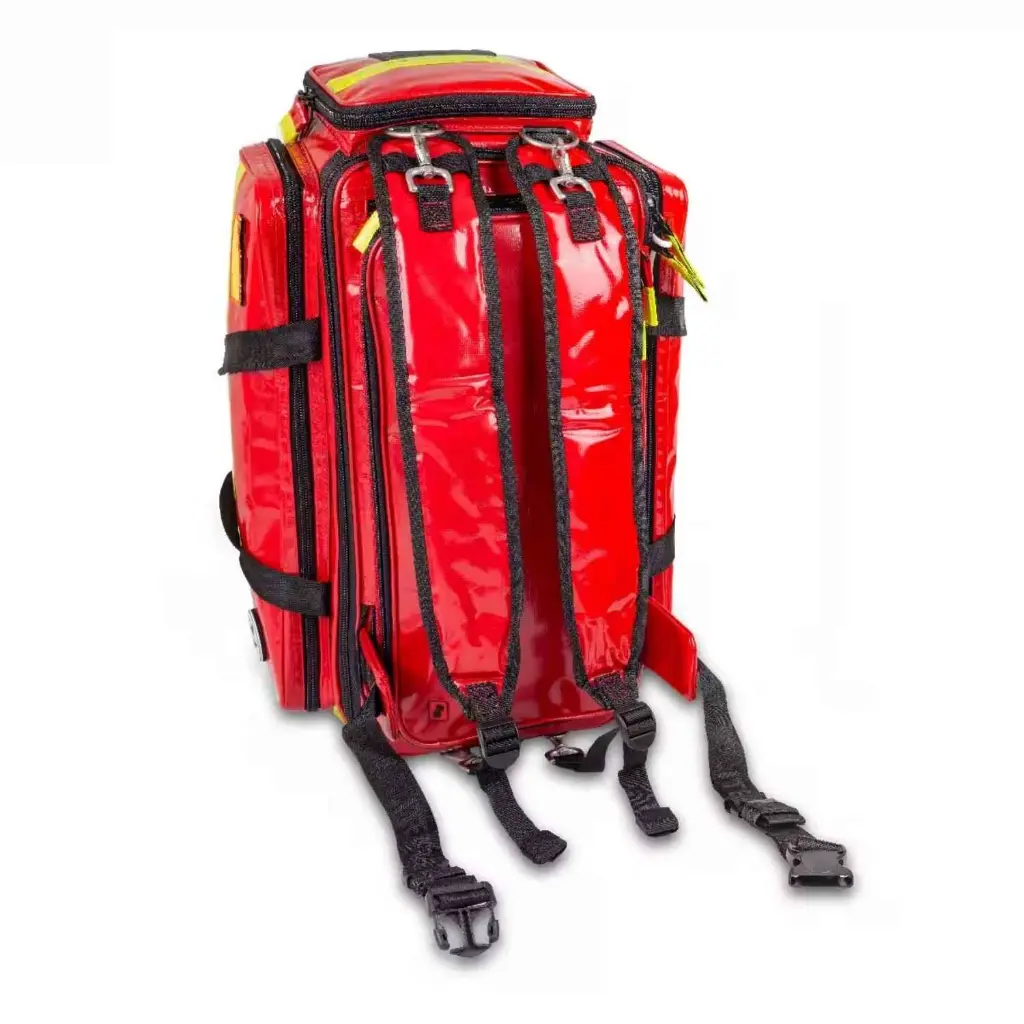 Bolsa para emergencias soporte vital avanzado, mod. Critical tarpaulín rojo EB02.027 (4).webp