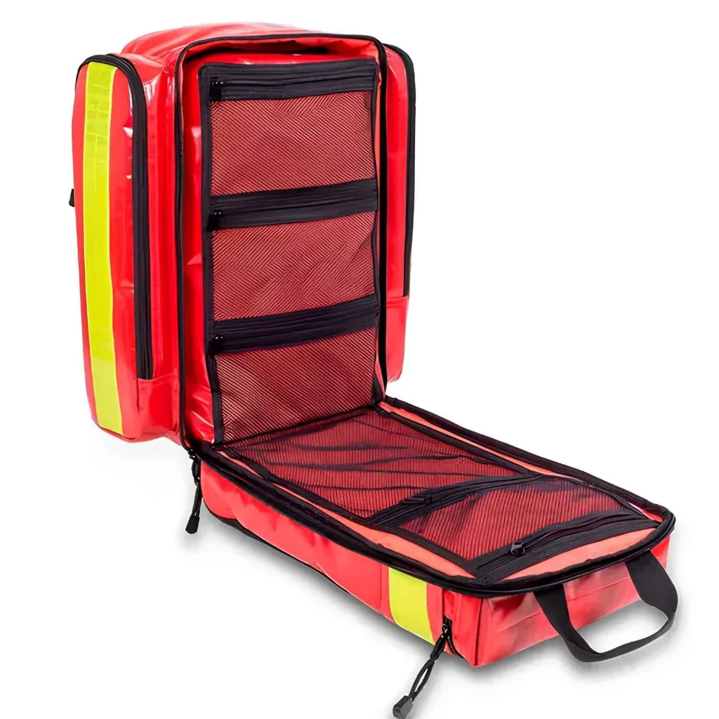 Mochila de rescate para emergencias de media capacidad de Soporte Vital Básico (SVA) EM13.029.webp