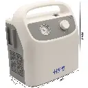 Aspirador de flemas portátil de hasta 28 Litros por minuto con presión regulable y vaso recolector incluido.