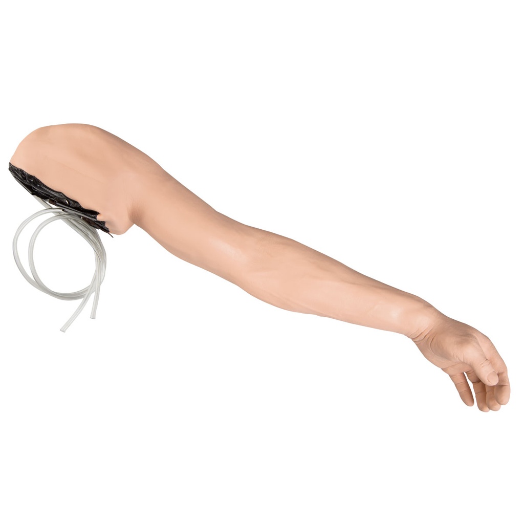 Brazo de entrenamiento para punción venosa e inyecciones para avanzados, de color blanco