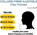 Collarin Cervical Firme Ajustable Tipo Thomas 