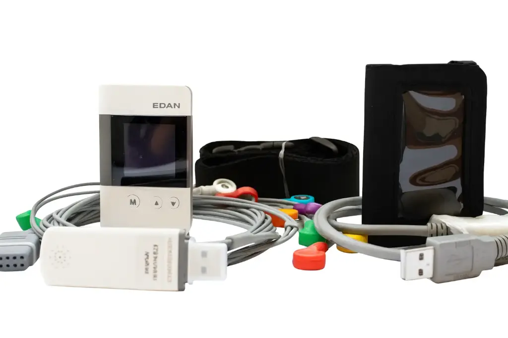 Sistema de registro de Holter para ECG de 12 canales con software