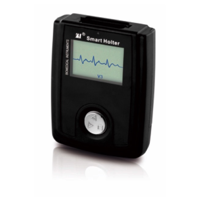 Grabadora de Holter de 3 canales para ECG para 24, 48 y 72 horas