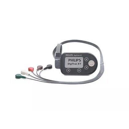 Grabadora de Holter para ECG  DIGITRAK XT con estuche y clip