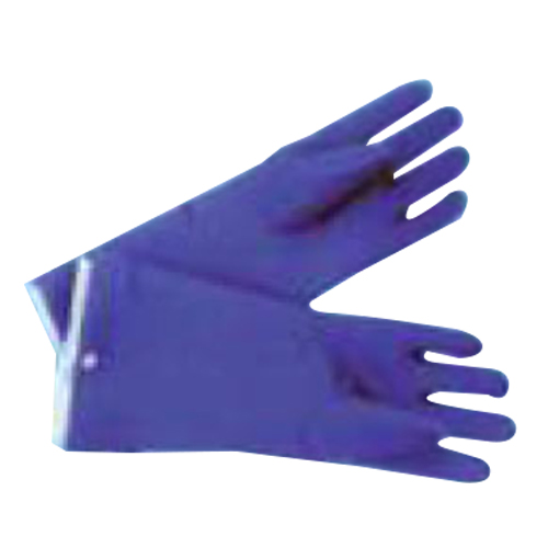 Guante emplomado mediano de 0.5mm  y 350 mm de largo