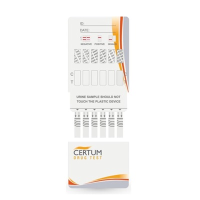 Prueba antidoping 3 drogas en Panel (THC/COC/MET) caja con 25 pzas