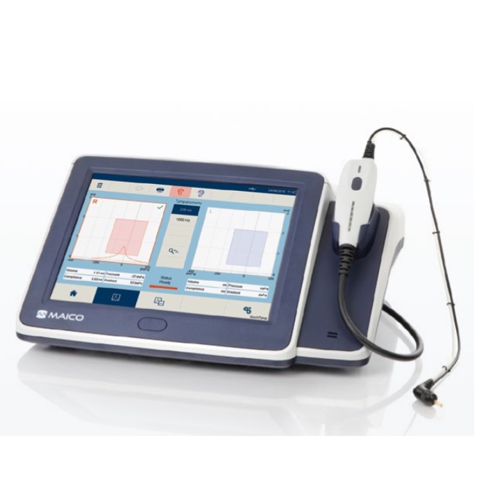 Impedanciometro (Timpanometro) Touch Tymp Mod MI-35 Alta frecuencia con Software