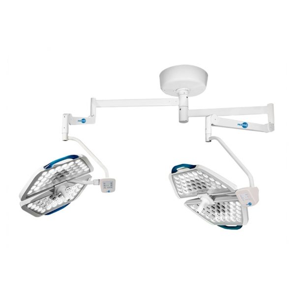 Lampara para Quirofano Doble de Techo mod. PRZ-2-LOW LED 180,000 luxes