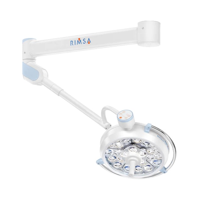 Lampara para quirofano sencilla LED 140,000 luxes, 4500-500°K Mod. Pentaled