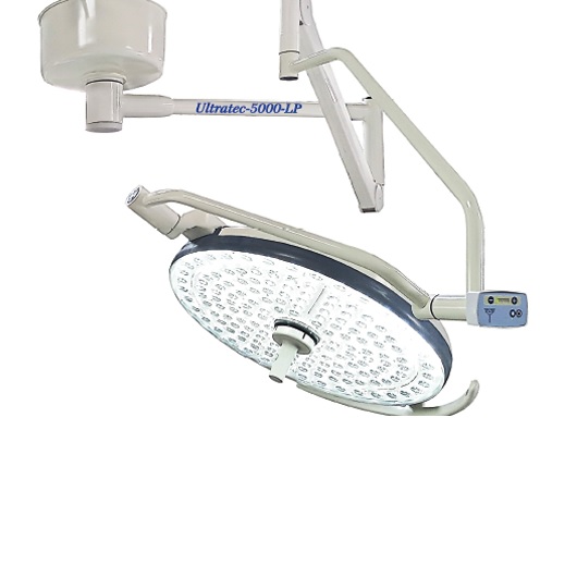 Lampara para Quirófano Sencilla de Techo 120,000-160,000 luxes Luz LED pantalla 65 cm Mod. Ultratec 5000