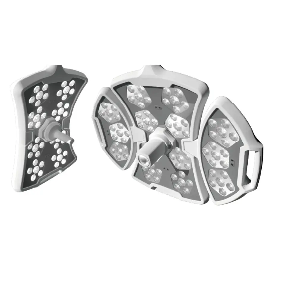 Lámpara para quirofano doble de techo de luz LED 40,000 a 160,000 luxes 