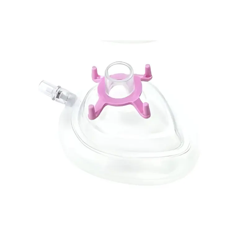 Mascarillas para Anestesia mod. SURE-SEAL® Infantil (Rosa) con Cojin de Aire Con Pivote de Insuflacion, Caja con 10 pzas