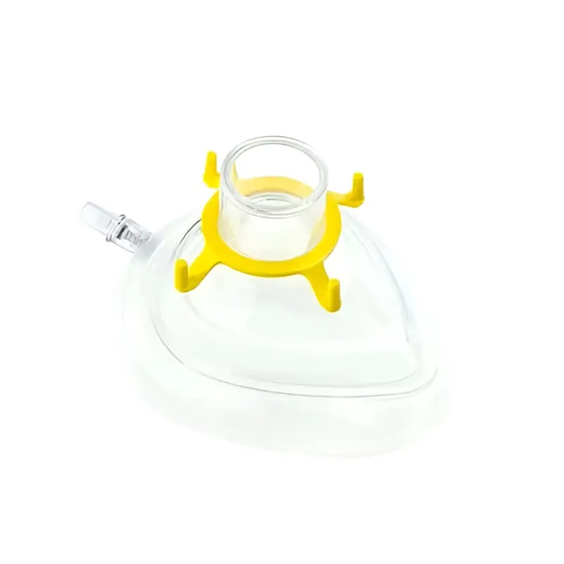 Mascarillas para Anestesia mod. SURE-SEAL® Pediatrica (Amarilla) con Cojin de Aire Con Pivote de Insuflacion, Caja con 20 pzas 