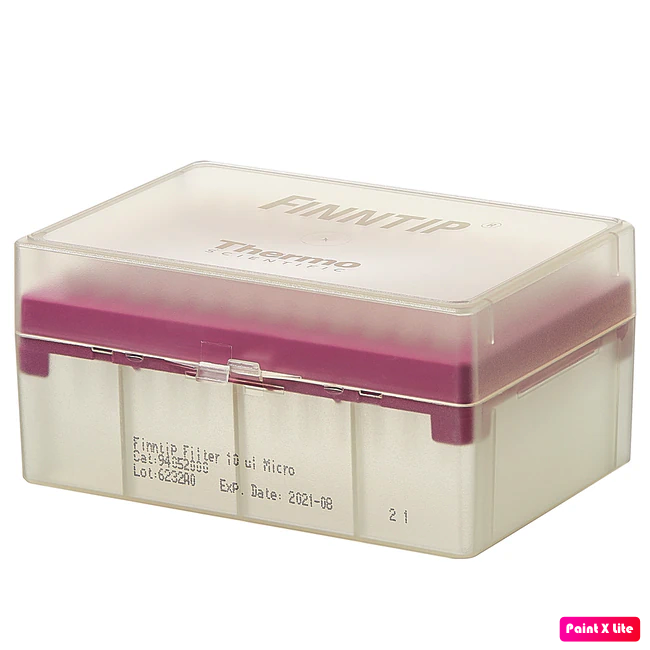 Puntas de Pipeta con Filtro Finntip Volumen de 0,2 μl a 10 ml 10 rack de 96 piezas cada uno
