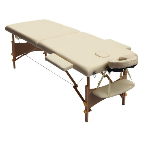 Cama para masaje de 2 secciones