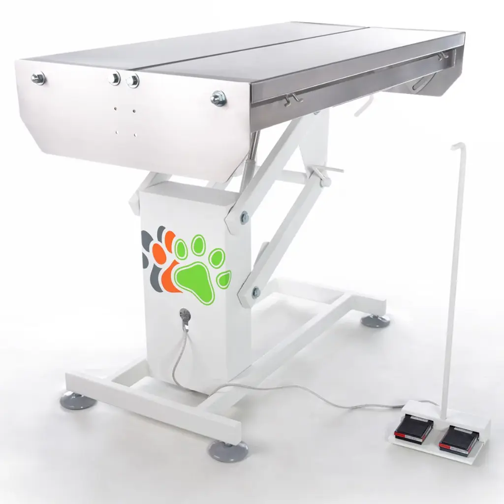 Mesa de Cirugia Veterinaria con Capacidad de Carga 100 kg