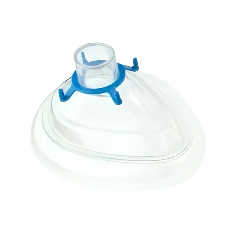 Mascarillas para Anestesia mod. SURE-SEAL® Adulto Grande (Azul) con Cojin de Aire Sin Pivote de Insuflacion, Caja con 10 pzas