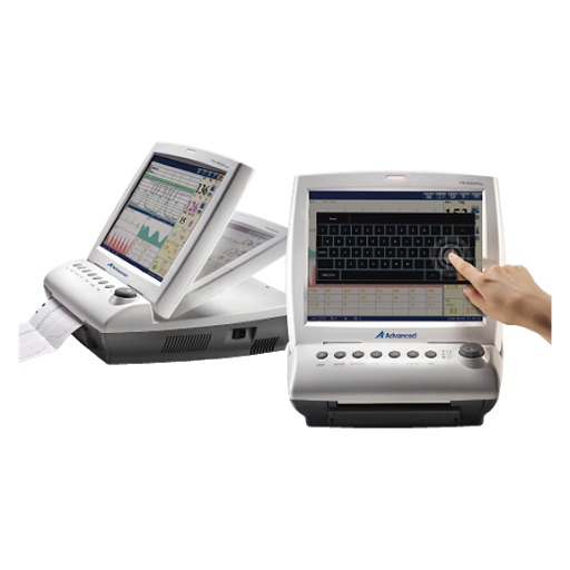 Cardiotocografo -Monitor fetal con pantalla tactil LCD 12.1" Gemelar