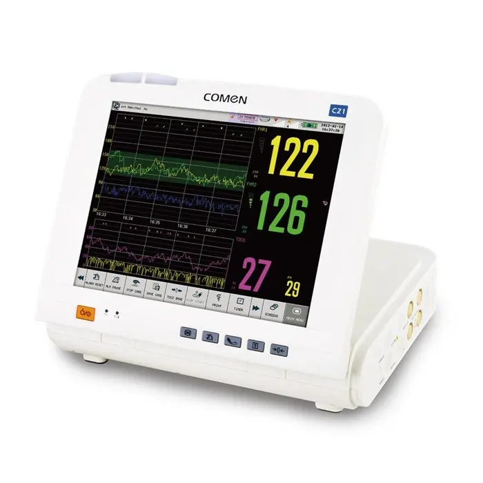 Cardiotocografo - Monitor Fetal Gemelar mod. C21 + FHR2 +Sonda para TOCO