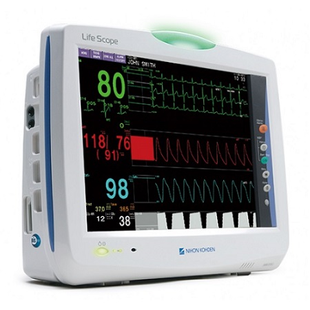 Monitor para paciente de signos Vitales Intermedio 12" 5 parametros con CO2 