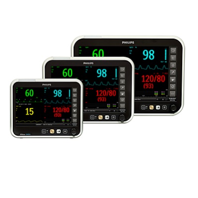 Monitor para paciente de signos vitales 15" Mod. EFFICIA CM150 (ECG+Temp+SpO2+2xIBP+etCO2+CO)