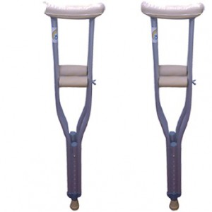 Muleta Infantil de Aluminio Anodizado 31" - 36"