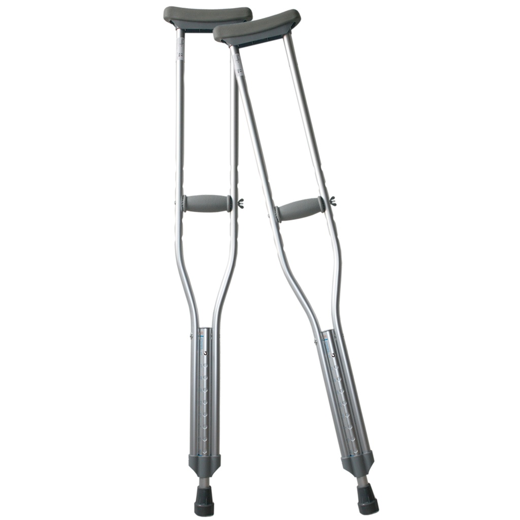 Muletas de Aluminio Grandes para Adulto