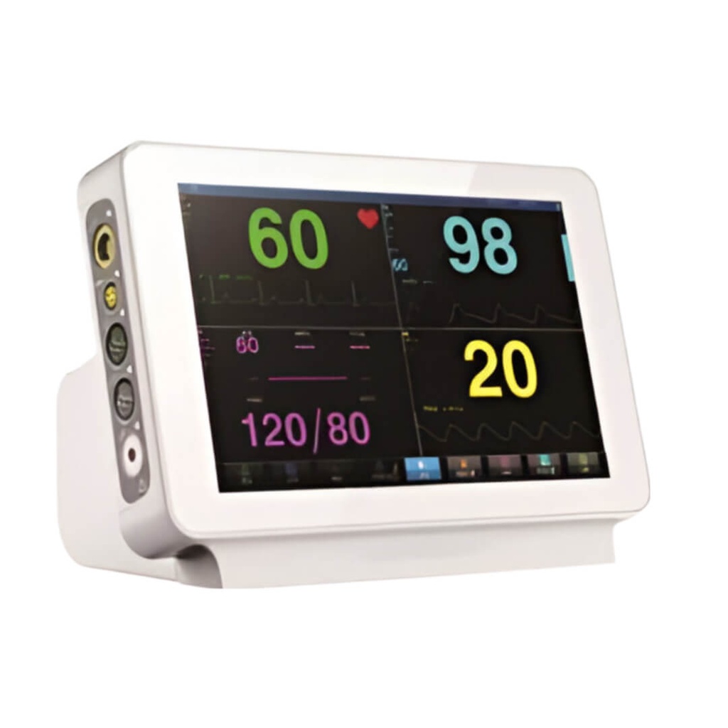 Monitor de Signos Vitales mod. Smart Balam para SpO2, Temp, PANI, ECG Pantalla 10" 
