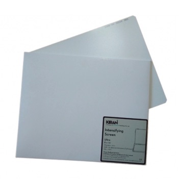 Pantalla intensificadora para rayos X 14 x 14 sensible al verde Rarex Fat 800
