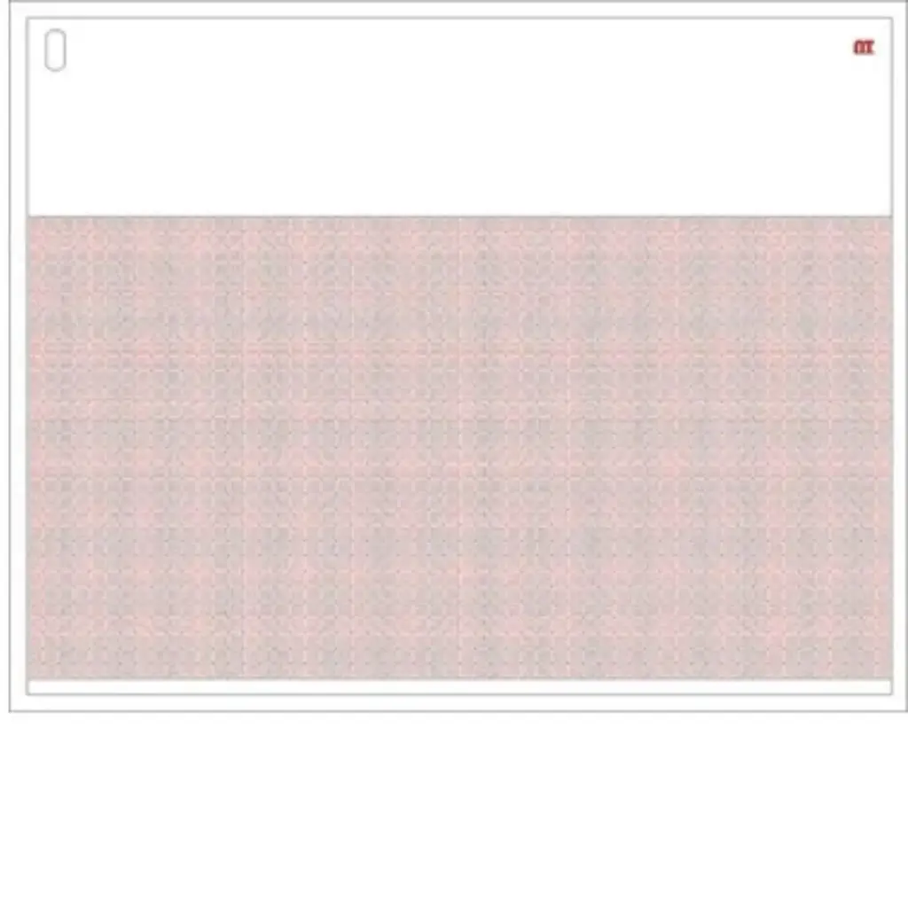 Papel para ECG Burdick 07868 paquete c/200 hojas