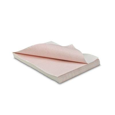 Papel para ECG en Z 8.5" x 11" caja c/1200 hojas