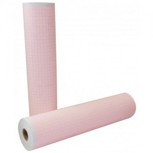 Papel para ECG de 21.5cm x 25m paq. c/10 rollos