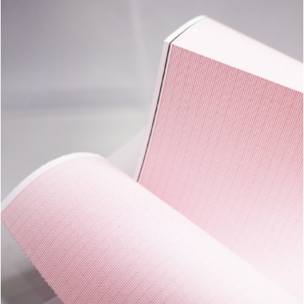 Papel para ECG en Z de 21.5 x 27.9cm 10 paquetes con 180 hojas cada uno