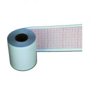 Papel para monitor de paciente rollo de 57 mm x 25 m paquete c/10 rollos