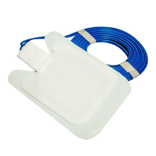 Placa desechable para electrocauterio con cable REM neonatal caja c/10