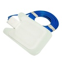 Placa desechable para electrocauterio con cable REM neonatal caja c/10
